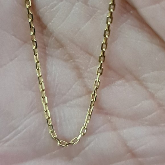 Fine chain link necklace - Picture 7 of 13